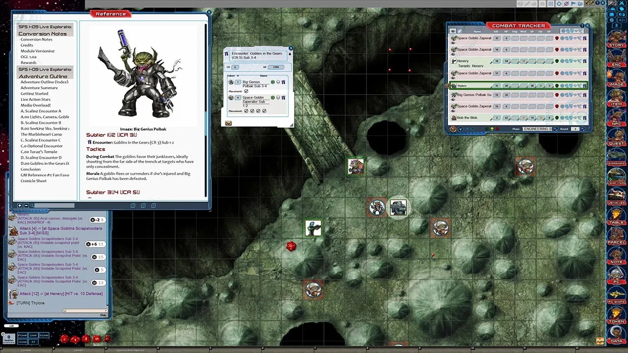 Fantasy Grounds - Starfinder RPG - Starfinder Society Scenario #1-09: Live Exploration Extreme! Screenshot 3