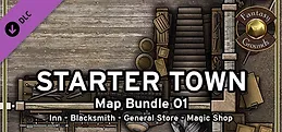 Fantasy Grounds - Starter Town Map Bundle 01