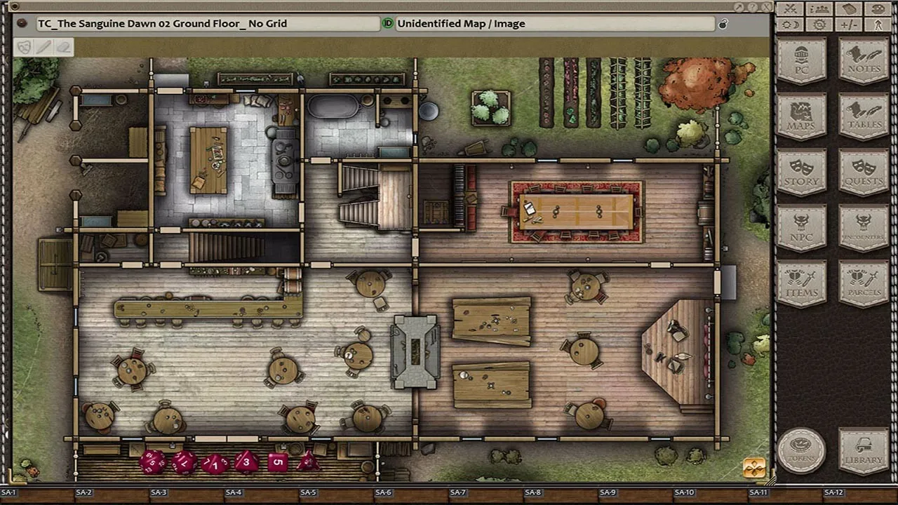 Fantasy Grounds - Starter Town Map Bundle 01 Screenshot 0