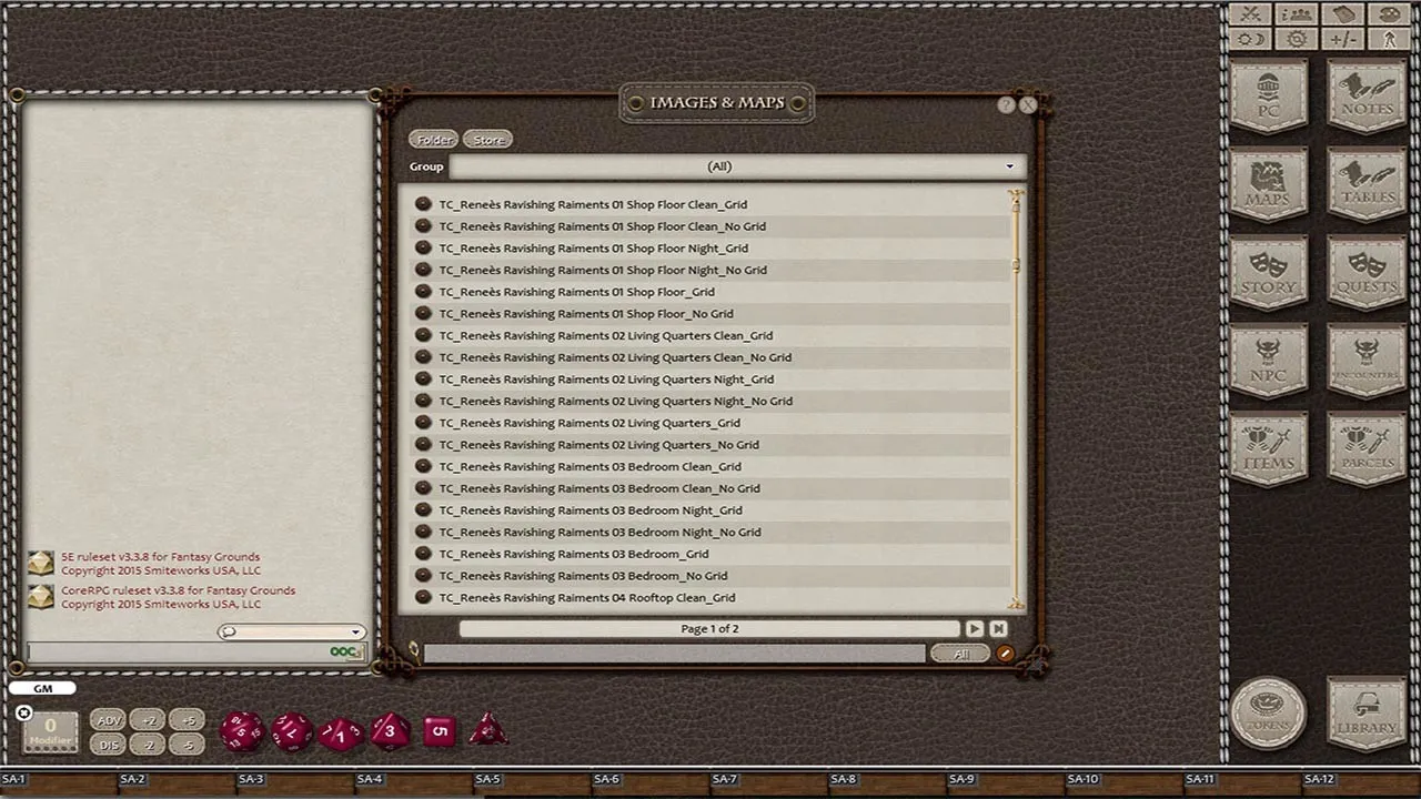 Fantasy Grounds - Starter Town Map Bundle 01 Screenshot 1