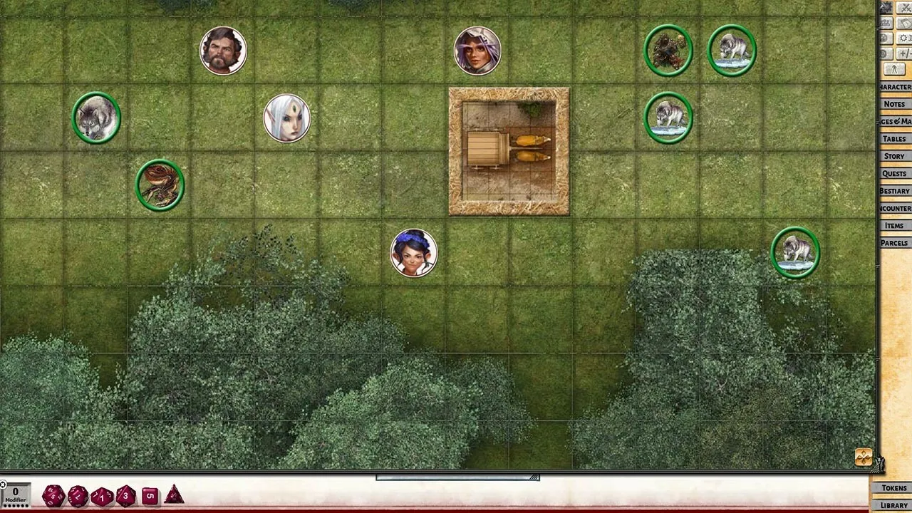 Fantasy Grounds - Pathfinder RPG - Pathfinder Society Scenario #1-04: Bandits of Immenwood Screenshot 4