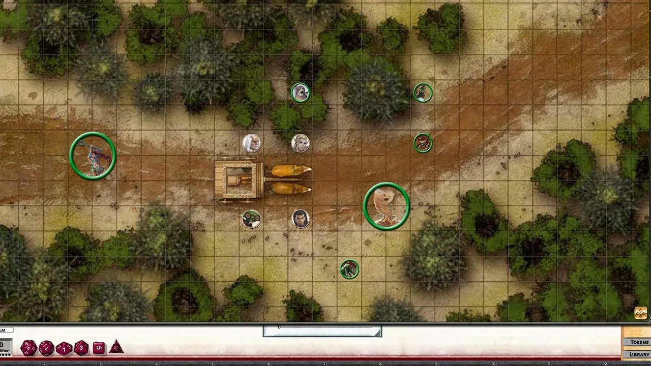 Fantasy Grounds - Pathfinder RPG - Pathfinder Society Scenario #1-04: Bandits of Immenwood Screenshot 1