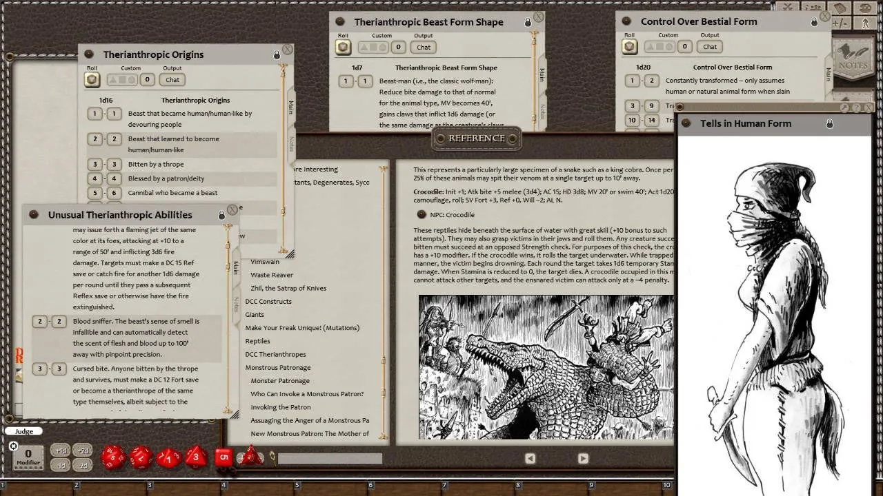 Fantasy Grounds - Dungeon Crawl Classics RPG Annual Screenshot 3
