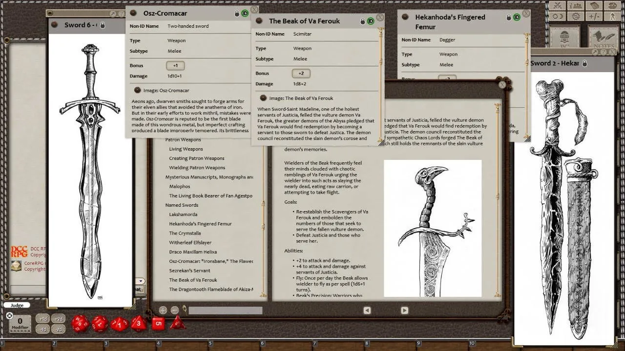 Fantasy Grounds - Dungeon Crawl Classics RPG Annual Screenshot 6