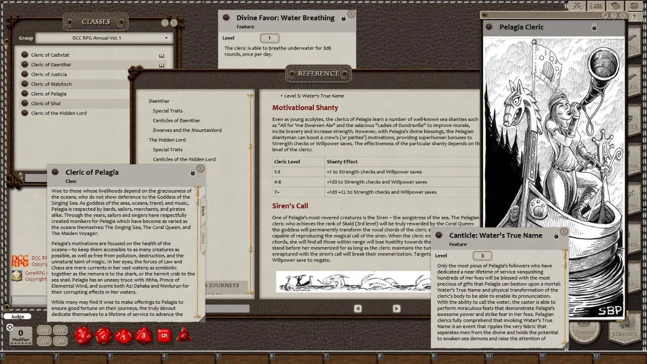 Fantasy Grounds - Dungeon Crawl Classics RPG Annual Screenshot 5