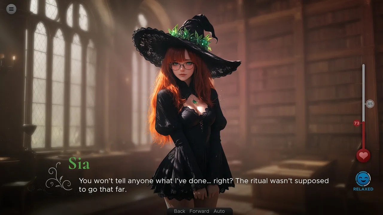 Curious Sorceress: Grimoire of Sex Screenshot 3