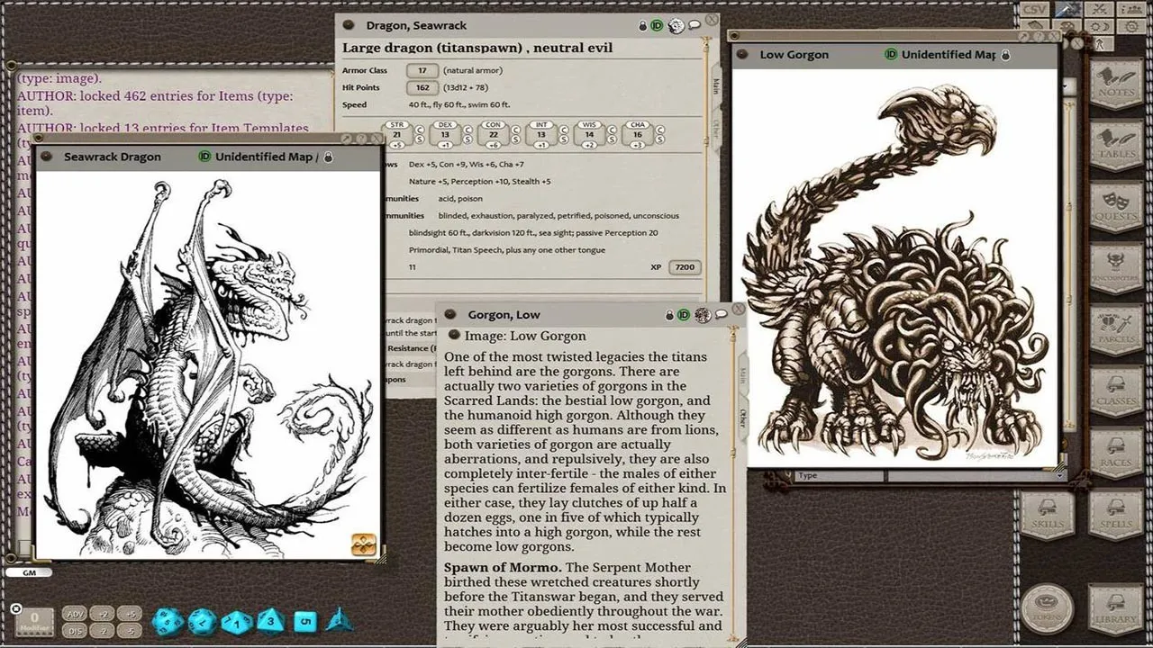 Fantasy Grounds - Scarred Lands Player's Guide Screenshot 3