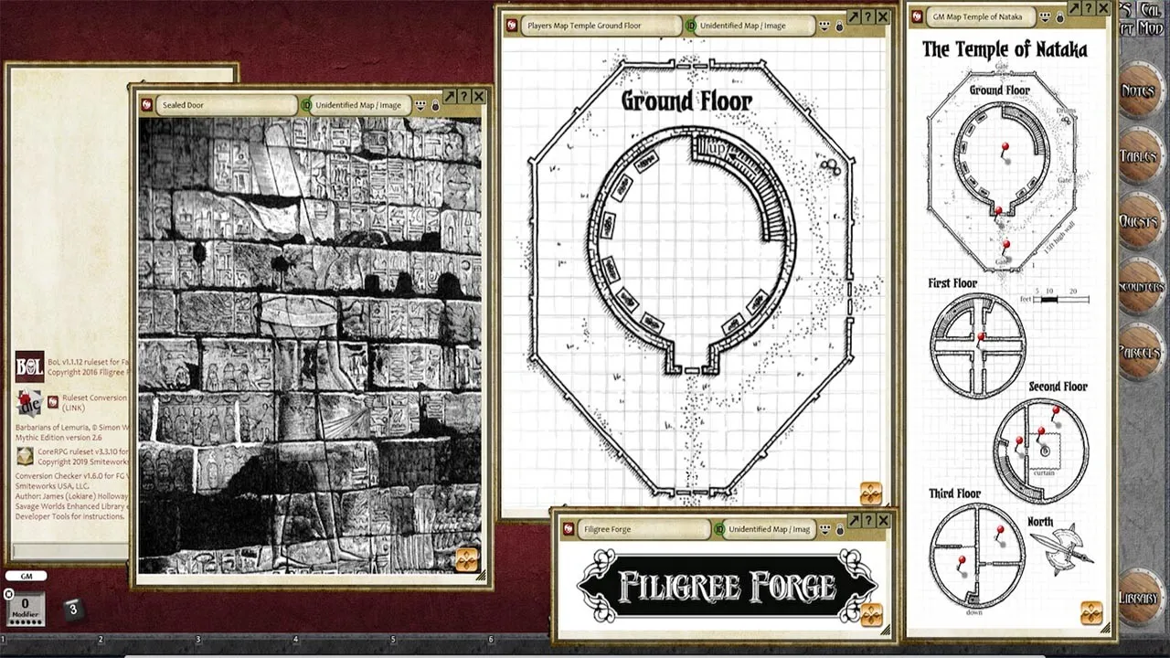 Fantasy Grounds - Xothian Legends: The Vault of Yigthrahotep Screenshot 4