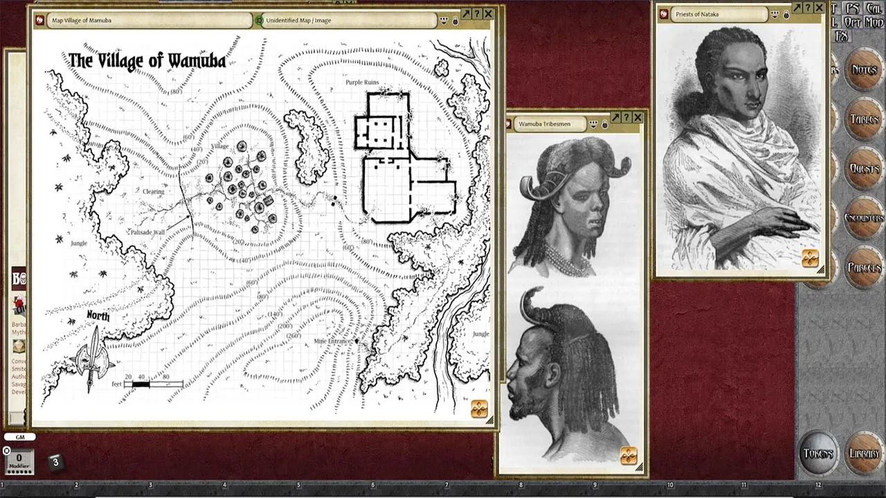 Fantasy Grounds - Xothian Legends: The Vault of Yigthrahotep Screenshot 1