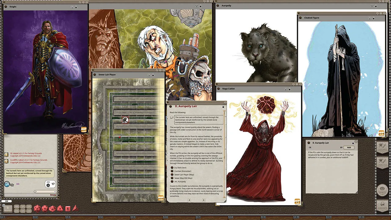 Fantasy Grounds - B05: To Catch a Serpent Screenshot 0