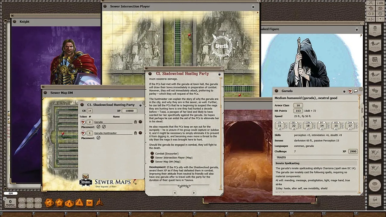 Fantasy Grounds - B05: To Catch a Serpent Screenshot 3