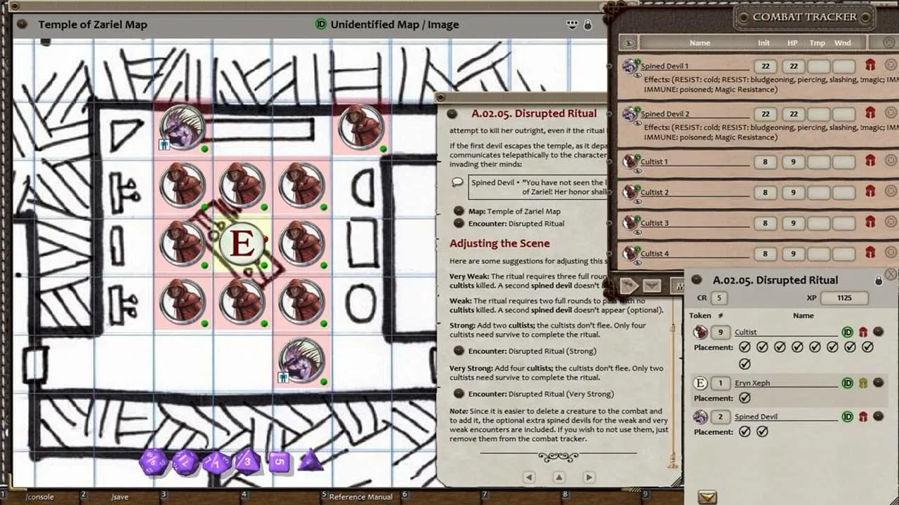 Fantasy Grounds - D&D Adventurers League 09-03 Hungry Shadows Screenshot 4