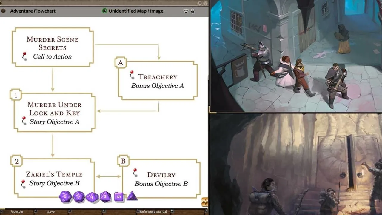 Fantasy Grounds - D&D Adventurers League 09-03 Hungry Shadows Screenshot 3