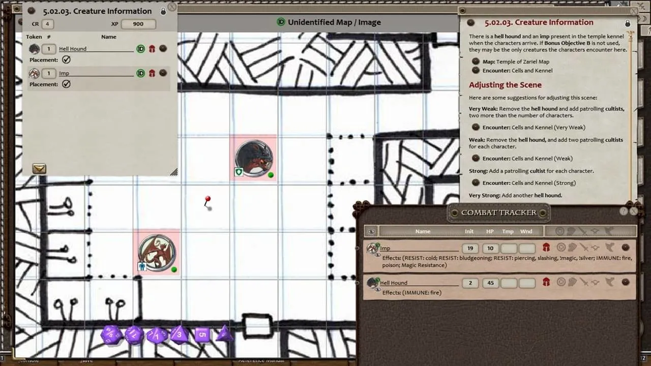 Fantasy Grounds - D&D Adventurers League 09-03 Hungry Shadows Screenshot 0