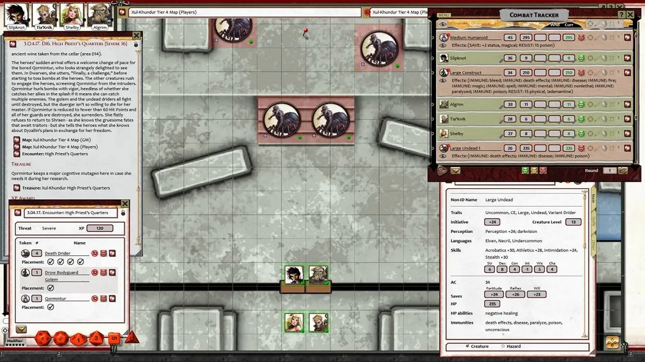 Fantasy Grounds - Pathfinder 2 RPG - Extinction Curse AP 5: Lord of the Black Sands Screenshot 3