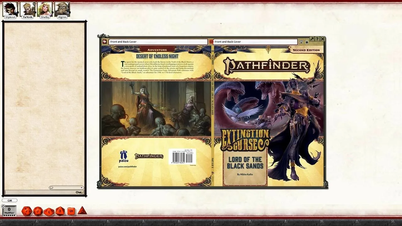 Fantasy Grounds - Pathfinder 2 RPG - Extinction Curse AP 5: Lord of the Black Sands Screenshot 4