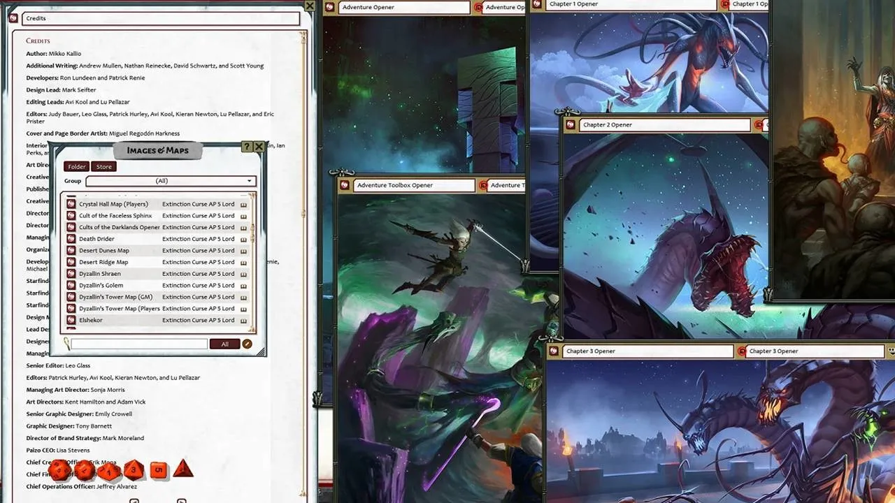 Fantasy Grounds - Pathfinder 2 RPG - Extinction Curse AP 5: Lord of the Black Sands Screenshot 0