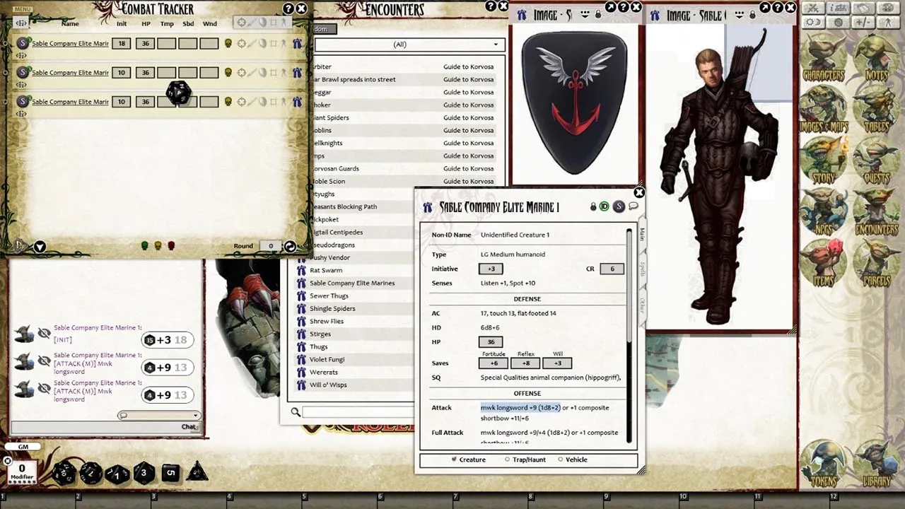 Fantasy Grounds - Pathfinder Chronicles: Guide to Korvosa Screenshot 1