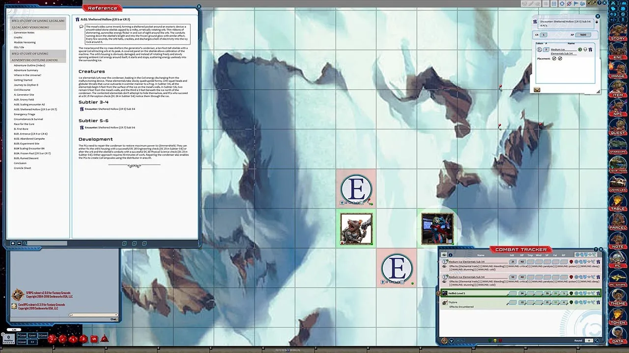 Fantasy Grounds - Starfinder RPG - Starfinder Society Scenario #2-17: Cost of Living Screenshot 5
