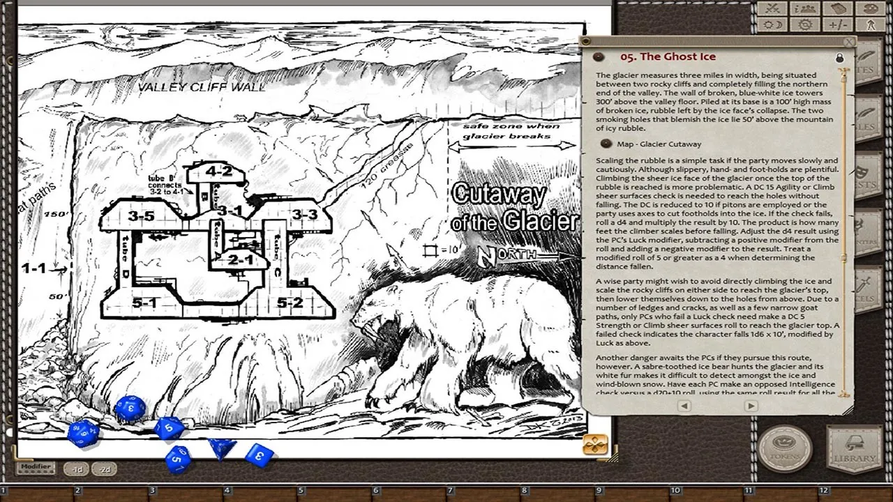 Fantasy Grounds - Dungeon Crawl Classics #79: Frozen In Time Screenshot 4