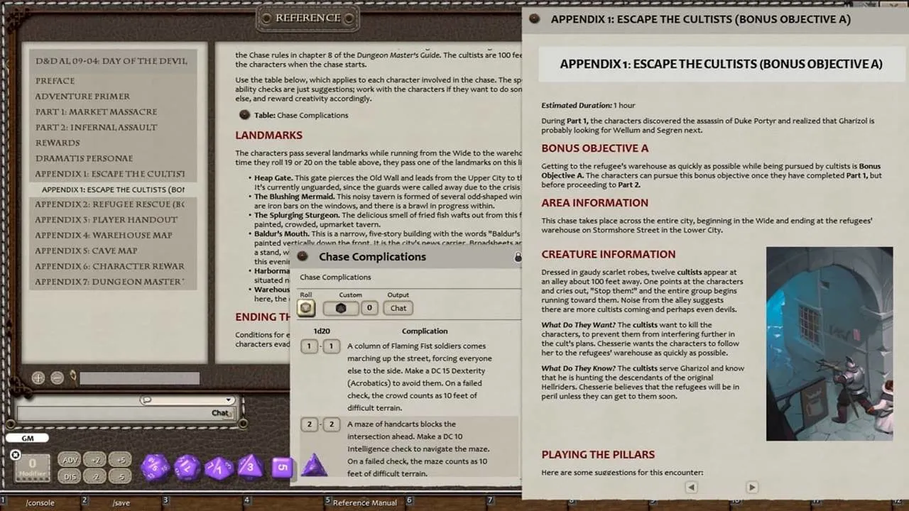 Fantasy Grounds - D&D Adventurer's League 09-04 The Day of the Devil Screenshot 0