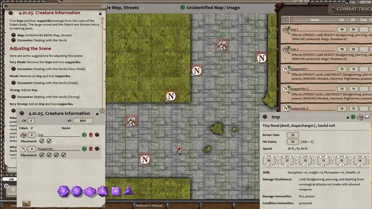 Fantasy Grounds - D&D Adventurer's League 09-04 The Day of the Devil Screenshot 2