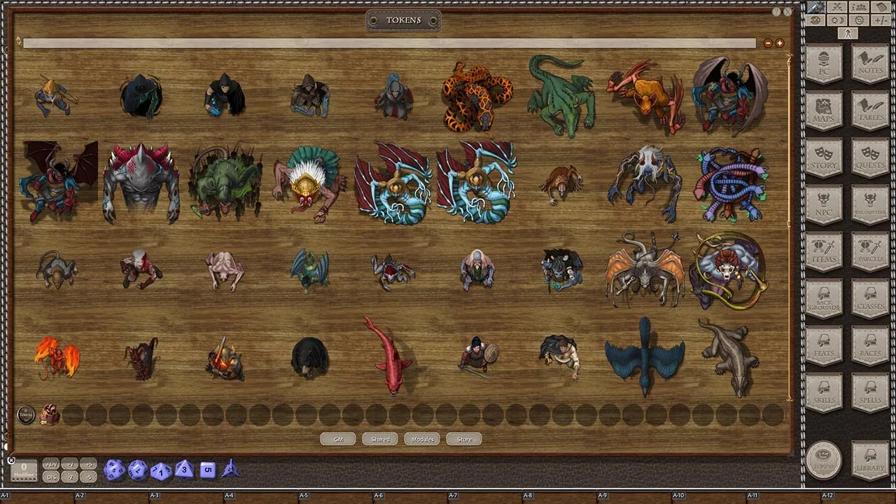 Fantasy Grounds - Devin Night Token Pack: Creature Codex 2: Dakini - Dragonborn Screenshot 3