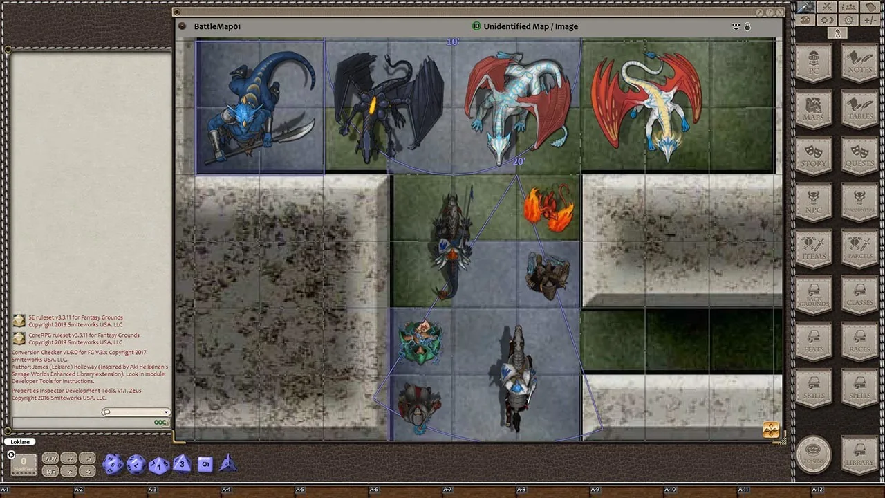 Fantasy Grounds - Devin Night Token Pack: Creature Codex 2: Dakini - Dragonborn Screenshot 0