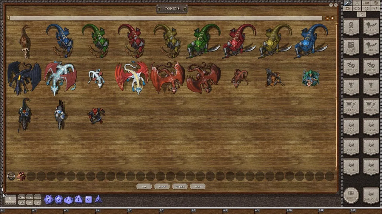 Fantasy Grounds - Devin Night Token Pack: Creature Codex 2: Dakini - Dragonborn Screenshot 2