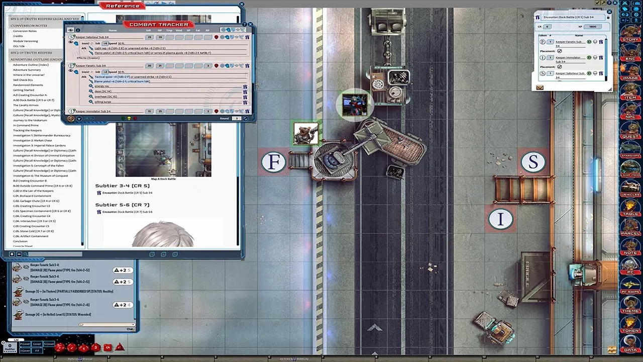Fantasy Grounds - Starfinder RPG - Starfinder Society Scenario #2-19: Truth Keepers Screenshot 5