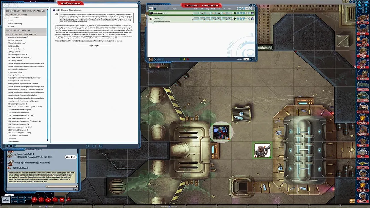 Fantasy Grounds - Starfinder RPG - Starfinder Society Scenario #2-19: Truth Keepers Screenshot 0