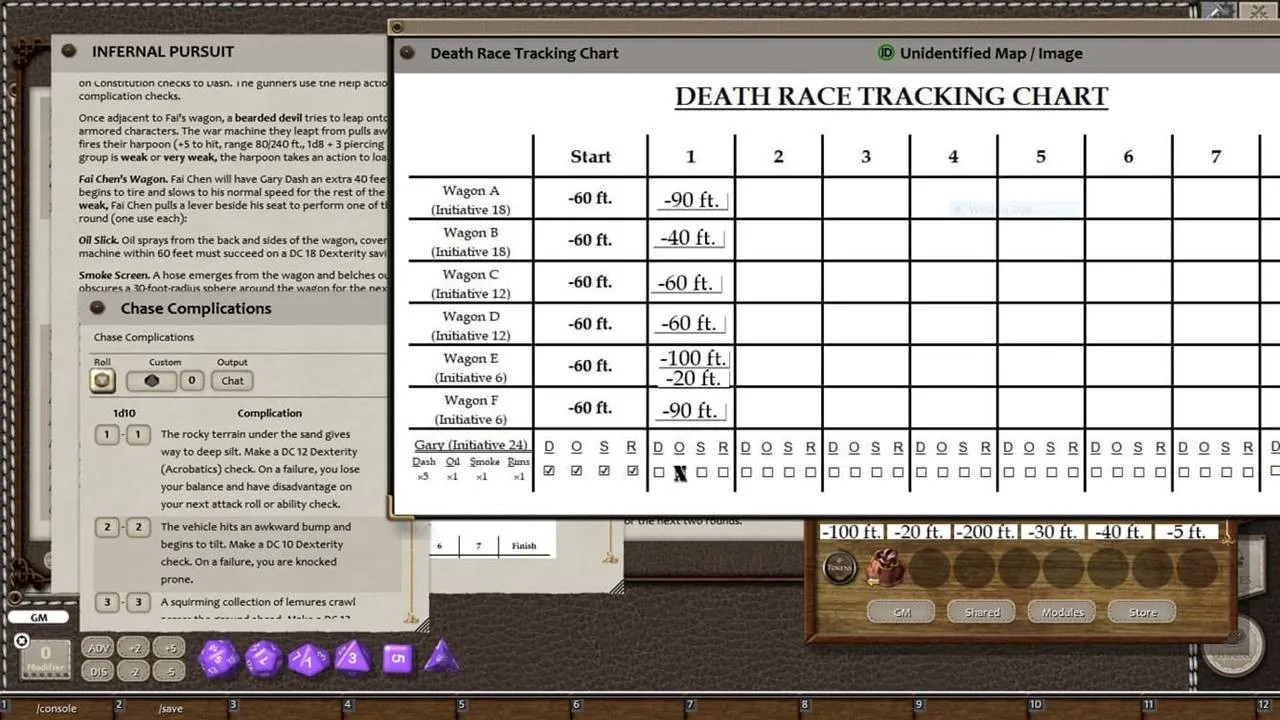 Fantasy Grounds - D&D Adventurer's League 09-05 Faces of Fortune: the Story of Fai Chen Screenshot 0