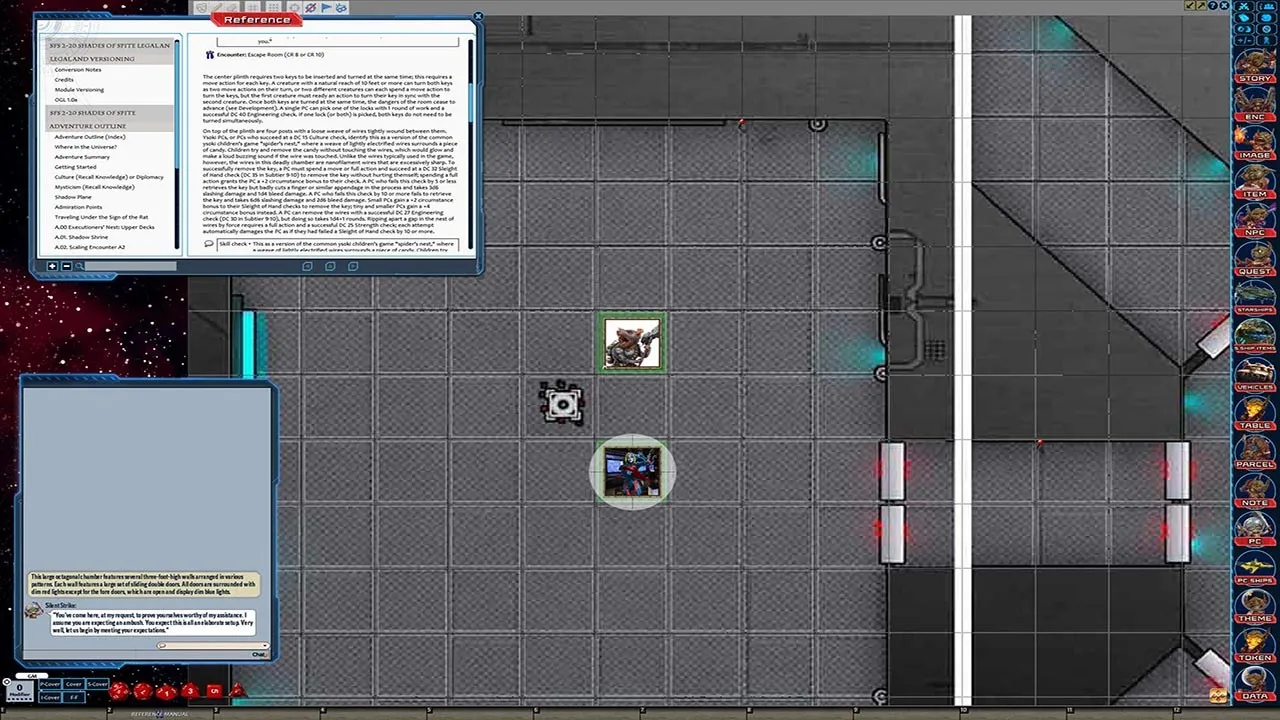 Fantasy Grounds - Starfinder RPG - Starfinder Society Scenario #2-20: Shades of Spite Screenshot 2