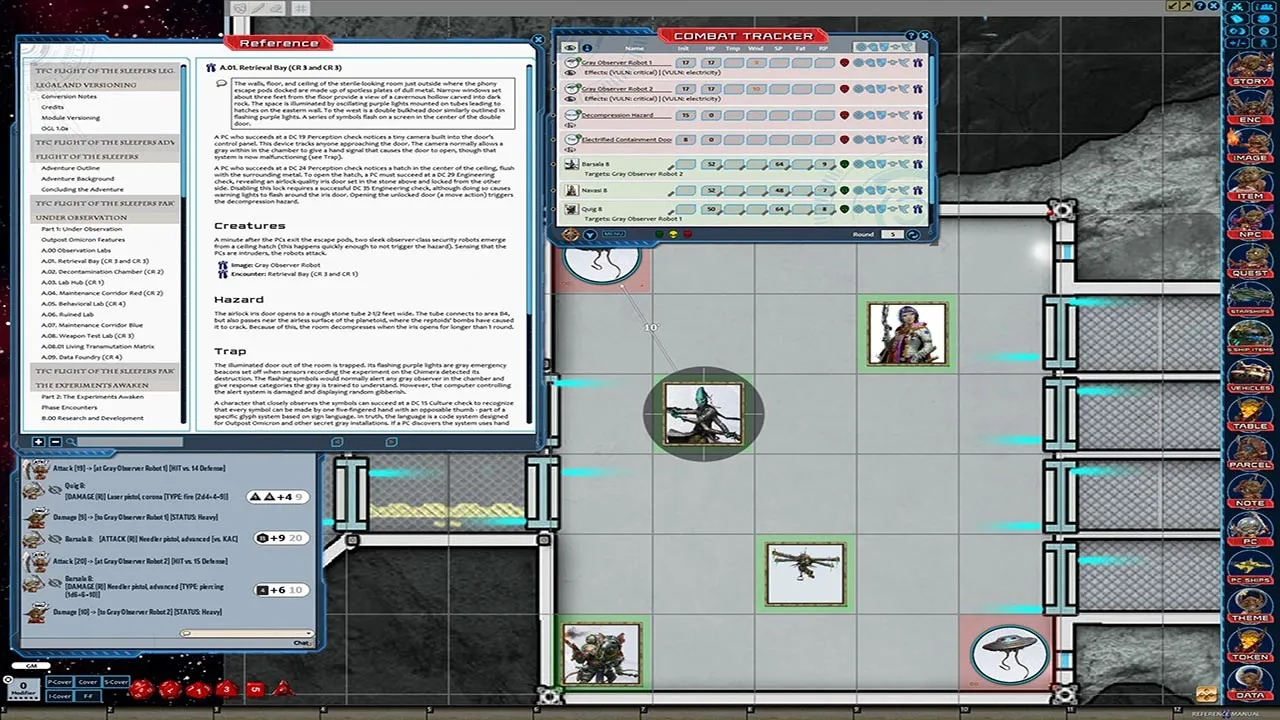 Fantasy Grounds - Starfinder RPG - The Threefold Conspiracy AP 2: Flight of the Sleepers Screenshot 5