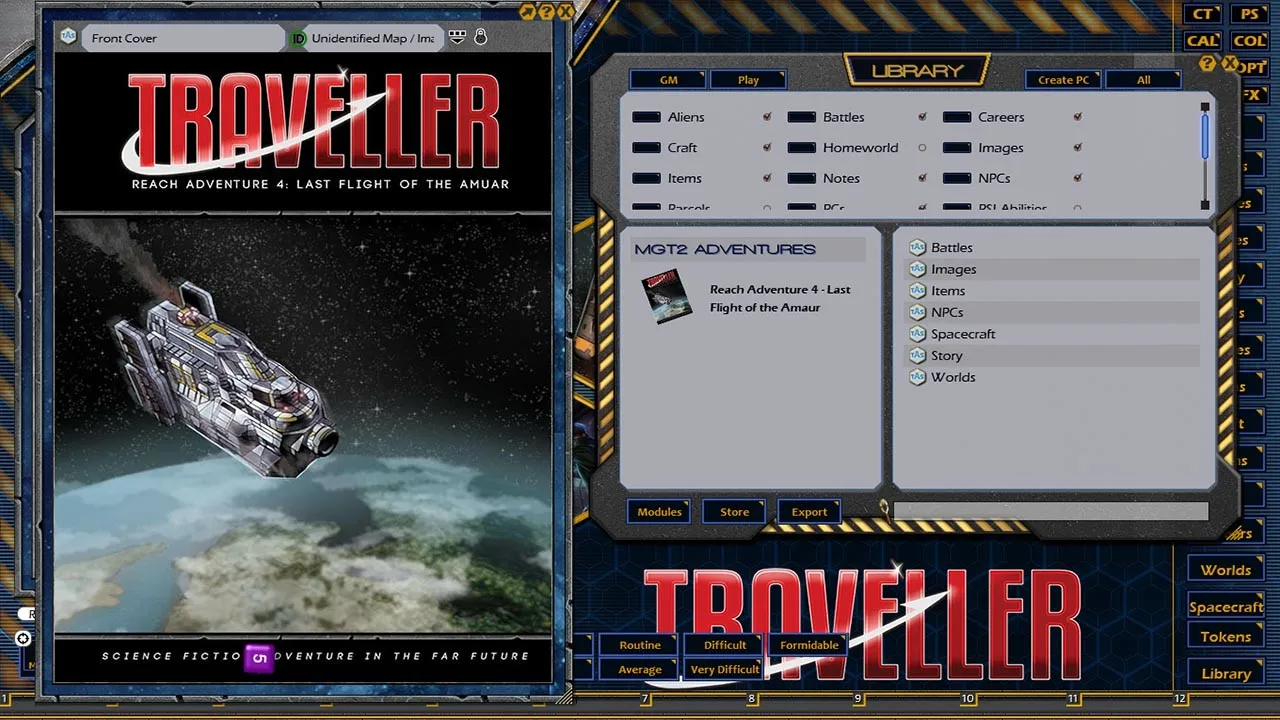 Fantasy Grounds - Reach Adventure 4: Last Flight of the Amuar Screenshot 1