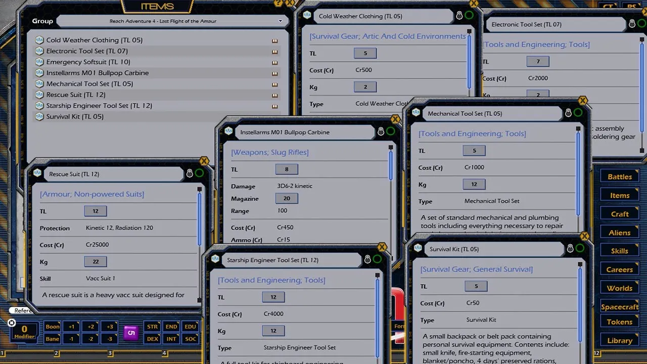 Fantasy Grounds - Reach Adventure 4: Last Flight of the Amuar Screenshot 4