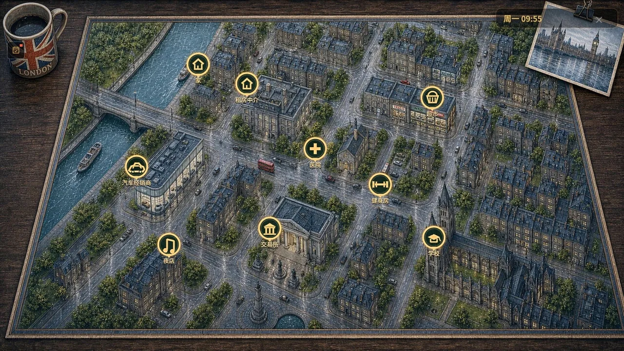 Study Abroad Sim Demo Screenshot 0