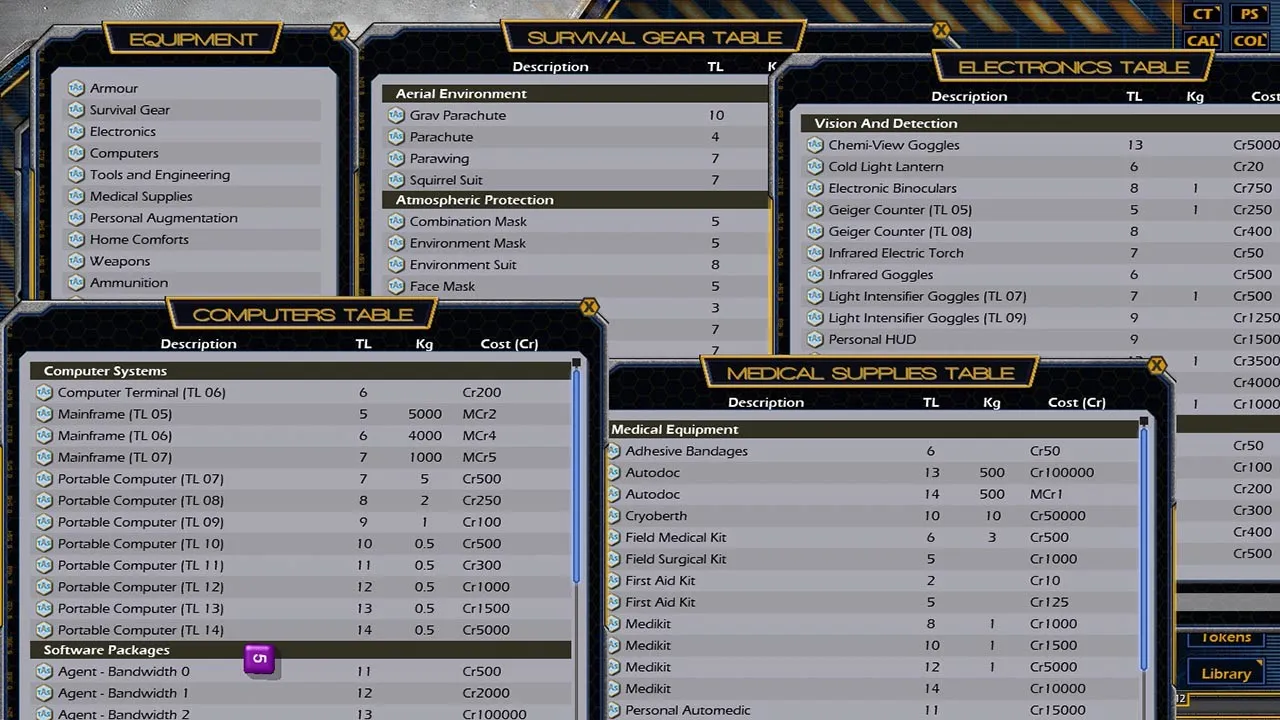 Fantasy Grounds - Central Supply Catalogue Screenshot 4