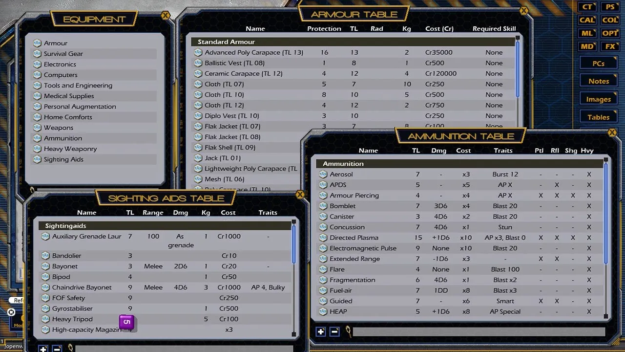 Fantasy Grounds - Central Supply Catalogue Screenshot 3