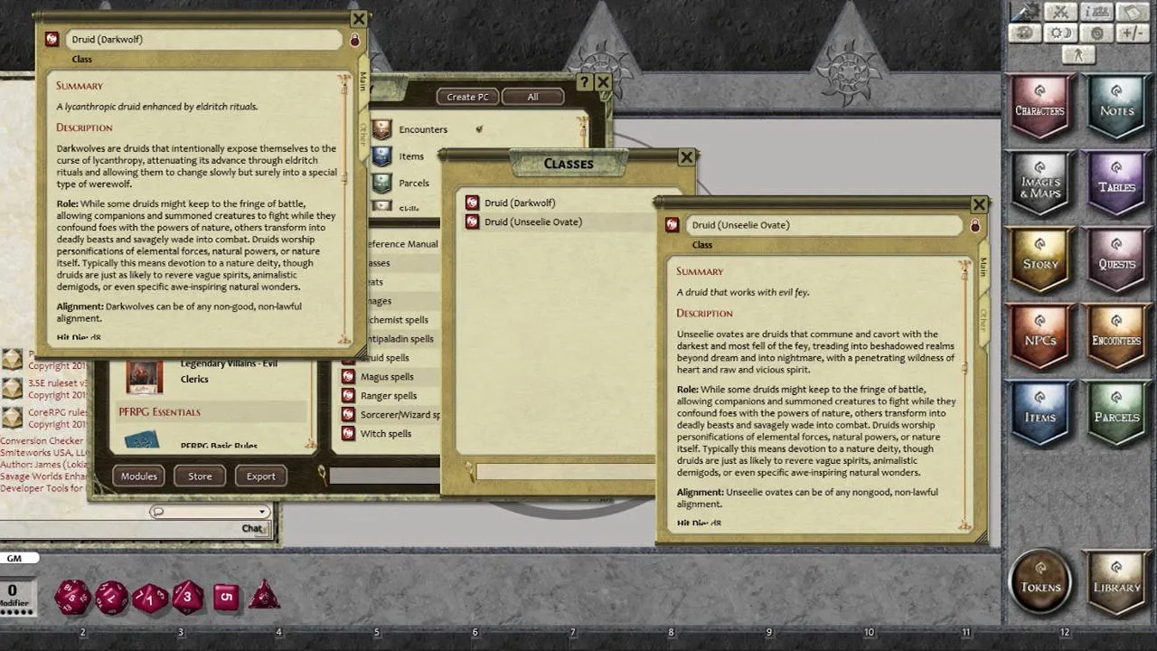 Fantasy Grounds - Legendary Villains: Dark Druids Screenshot 2