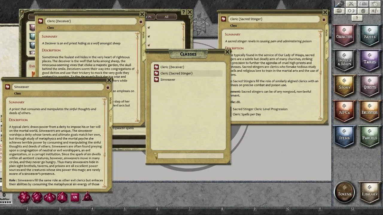 Fantasy Grounds - Legendary Villains: Evil Clerics Screenshot 0