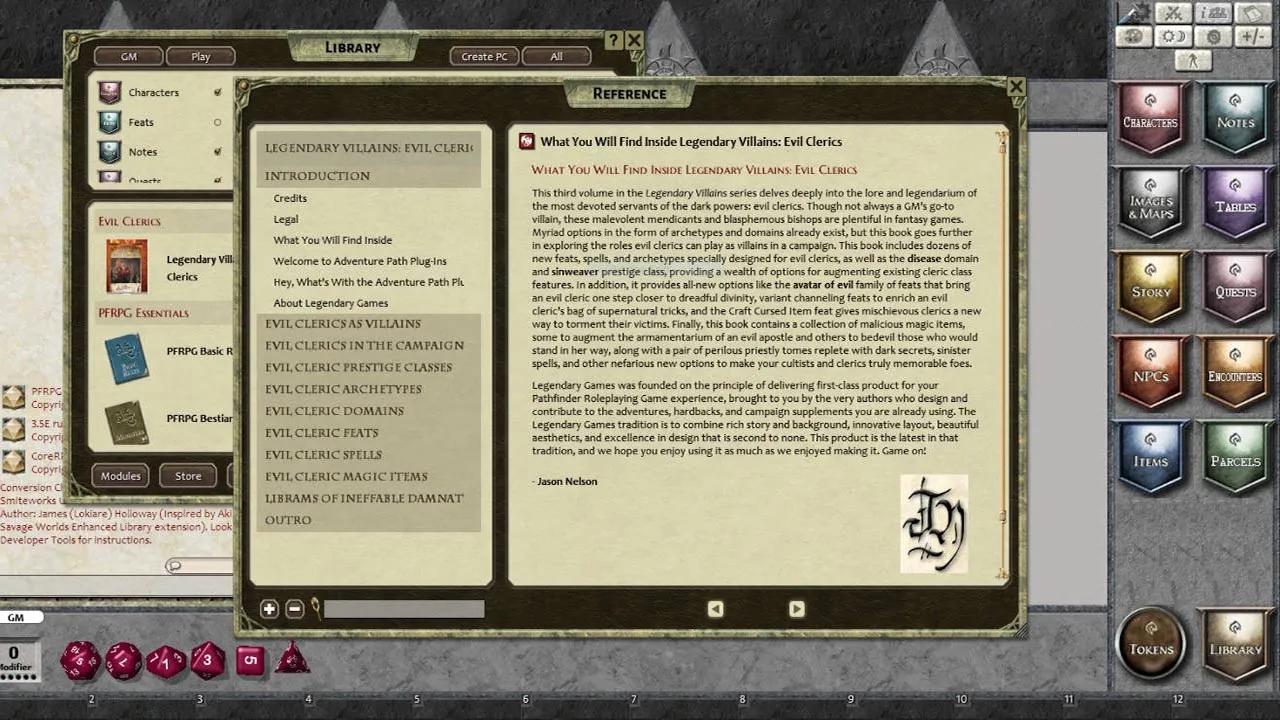 Fantasy Grounds - Legendary Villains: Evil Clerics Screenshot 1