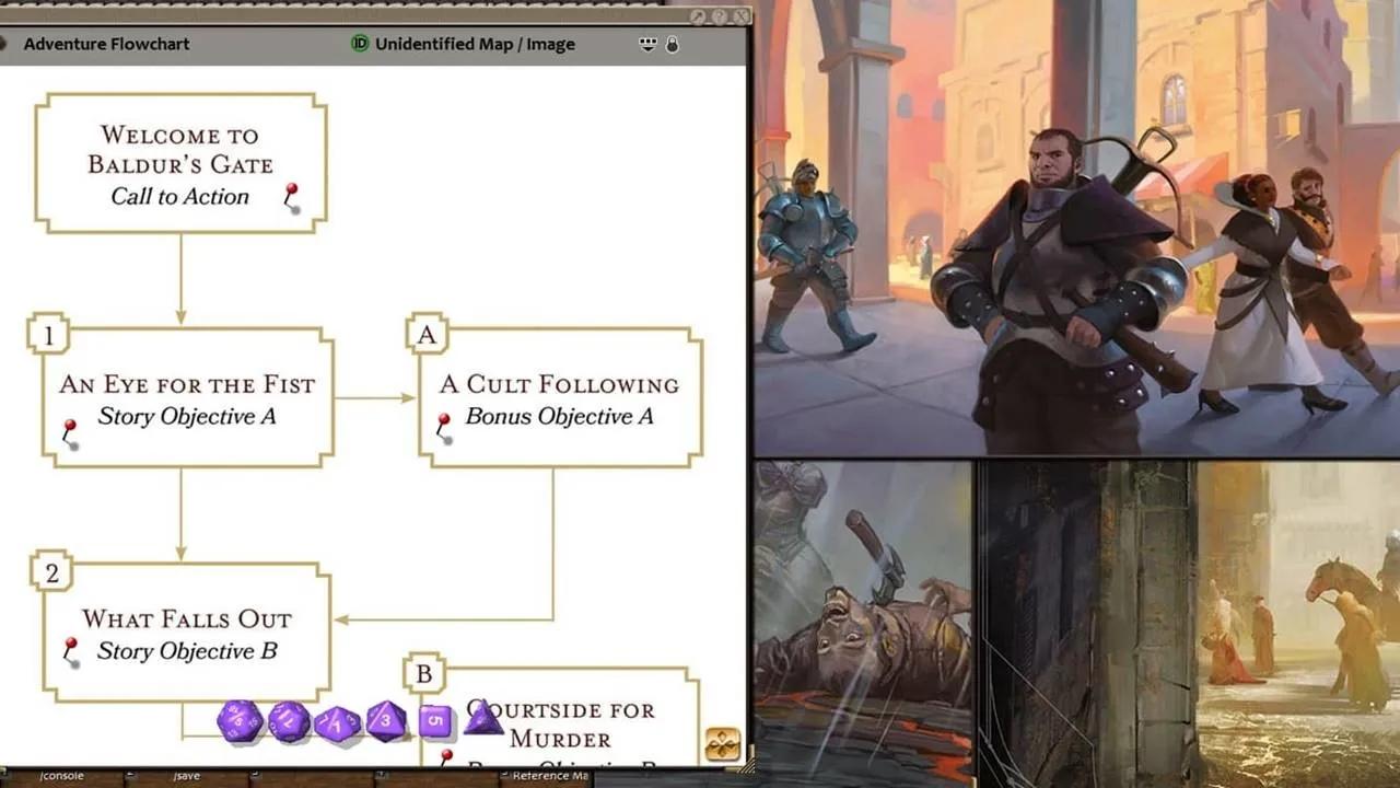 Fantasy Grounds - D&D Adventurers League 09-02 Stopped at the Gate Screenshot 4