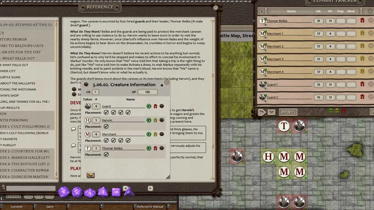 Fantasy Grounds - D&D Adventurers League 09-02 Stopped at the Gate Screenshot 2