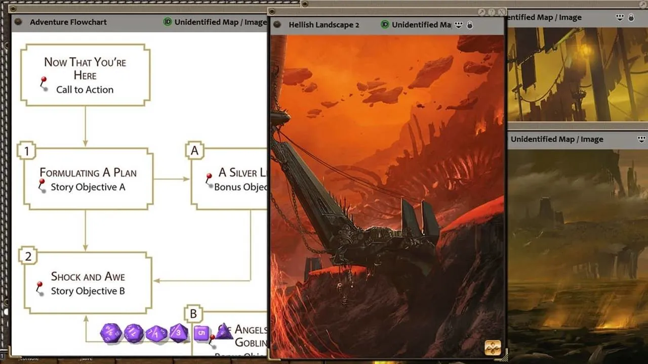 Fantasy Grounds - D&D Adventurer's League 09-06 Infernal Insurgency Screenshot 1