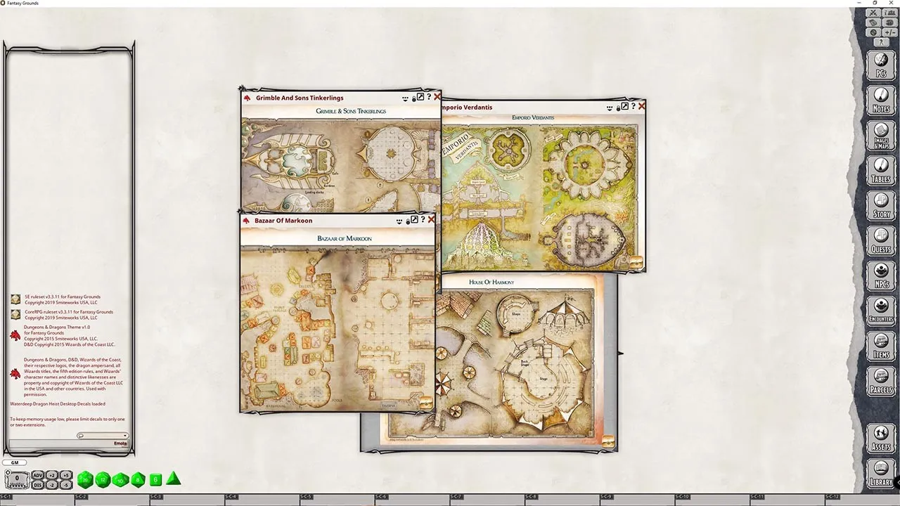 Fantasy Grounds - Remarkable Shops Screenshot 4