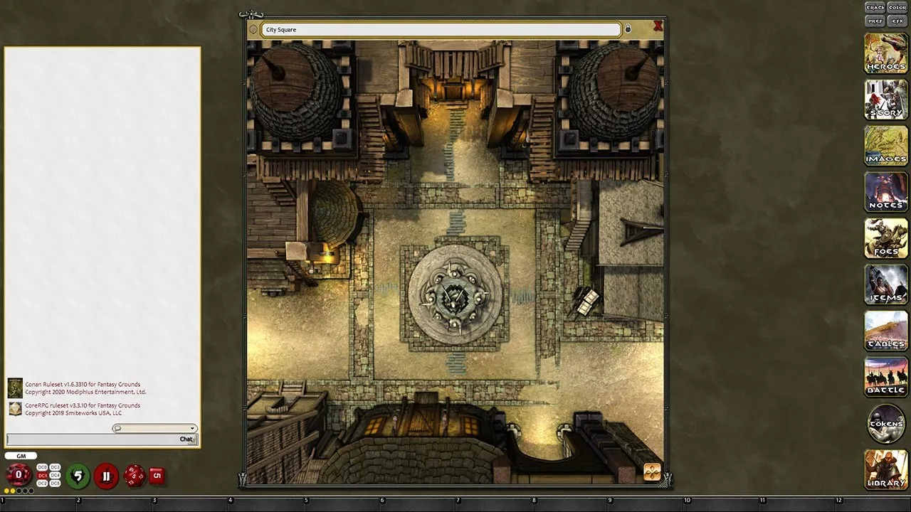 Fantasy Grounds - Conan: Dens of Iniquity & Streets of Terror Geomorphic Tile Set Screenshot 2