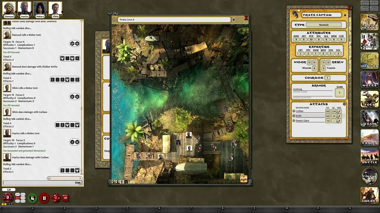 Fantasy Grounds - Conan: Fields of Glory & Thrilling Encounters Geomorphic Tile Set Screenshot 2