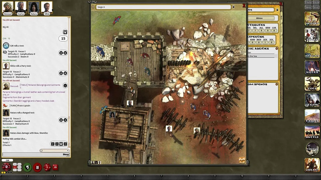 Fantasy Grounds - Conan: Fields of Glory & Thrilling Encounters Geomorphic Tile Set Screenshot 3