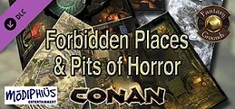 Fantasy Grounds - Conan: Forbidden Places & Pits of Horror Geomorphic Tile set